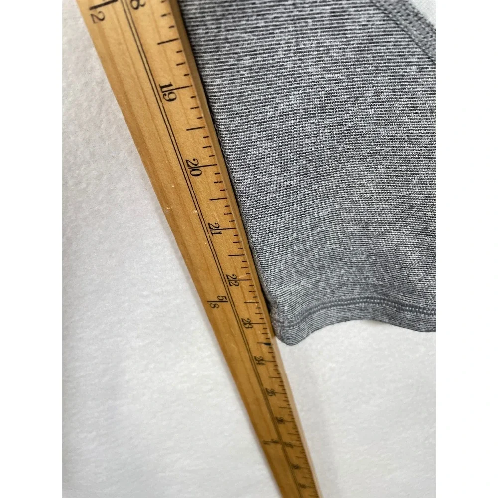 Aerie Chill Play Move Leggings Womens‎ Medium Gray Mesh High Waist Activewear